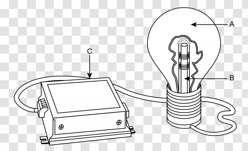 Lighting Electrodeless Lamp Electric Light - Electricity Transparent PNG