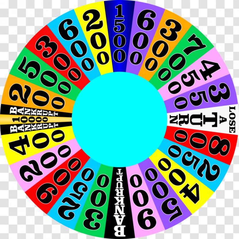 Circle Point Brand Game Font - Wheel Of Fortune Transparent PNG