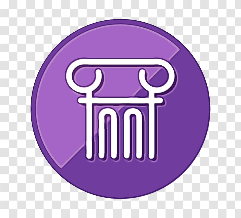 Violet Purple Logo Font Circle Transparent PNG