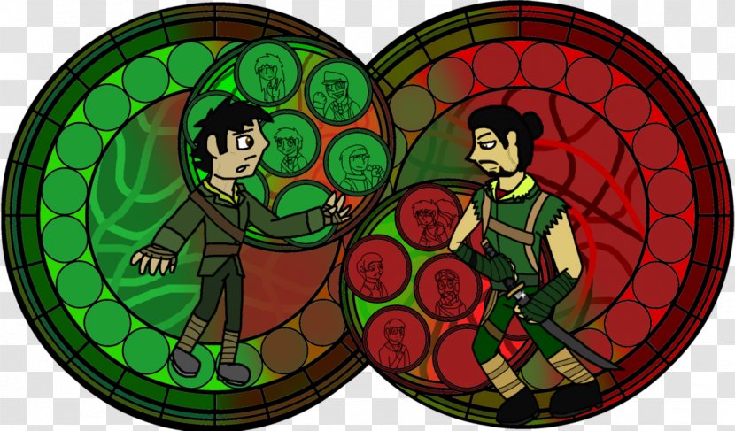 Cartoon Fan Art Stained Glass Call Of Duty: Zombies - Heart - Takeo Transparent PNG