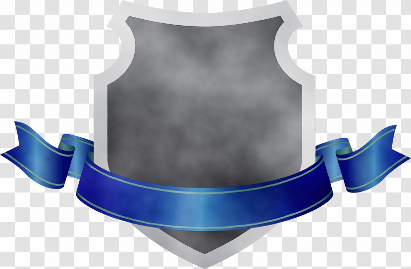 Blue Shield Neck Transparent PNG