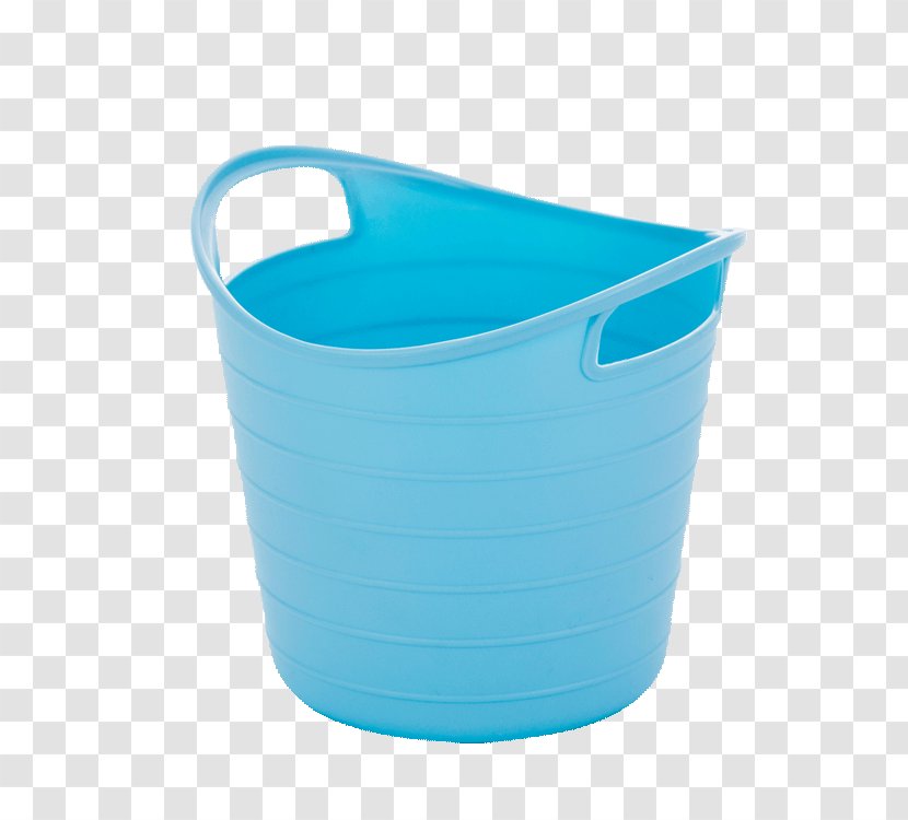Plastic Manufacturing Rubbish Bins & Waste Paper Baskets - Turquoise - Storage Basket Transparent PNG
