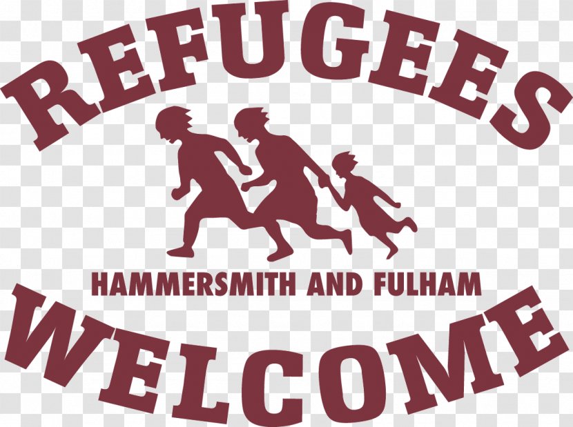 Fulham All Refugees Are Welcome Logo Brand - Council Transparent PNG