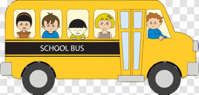 School Bus Clip Art - Mode Of Transport - Schoolvan Transparent PNG