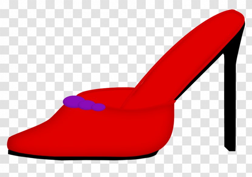 Clip Art Shoe Product Design - Outdoor - Red Transparent PNG