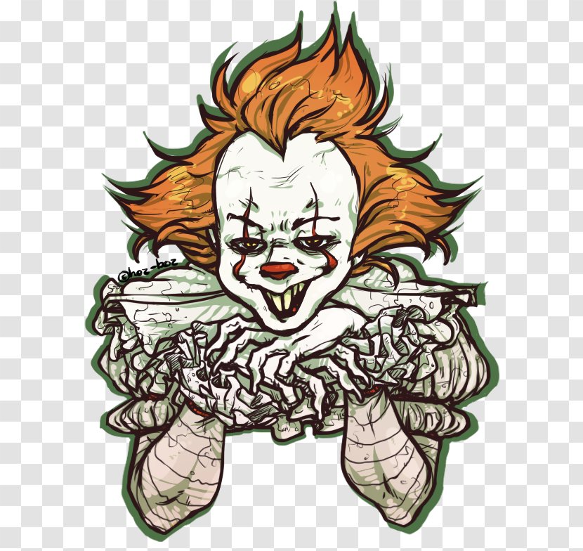It Cartoon Comics Drawing - Pennywise The Clown Transparent PNG