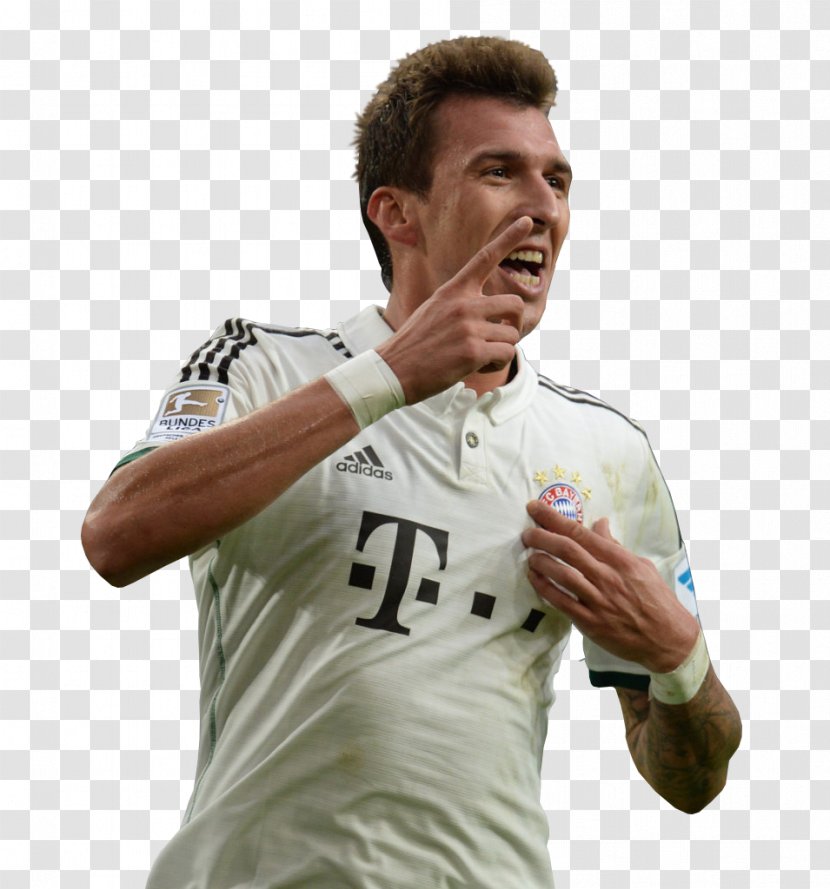 Mario Mandžukić FC Bayern Munich 2013–14 Bundesliga Croatia National Football Team - Soccer Player Transparent PNG