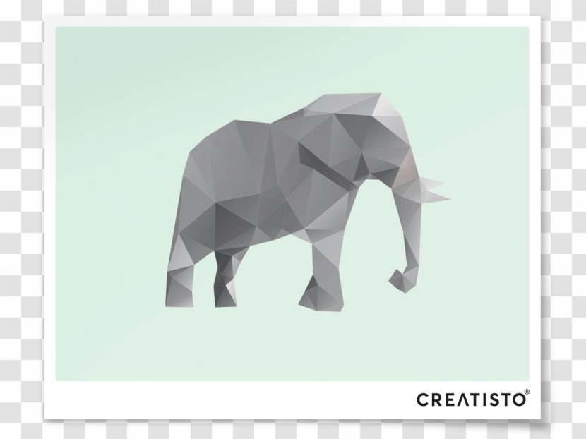 Indian Elephant African Elephants Paper Origami - Fliesenspiegel Transparent PNG