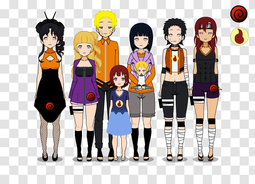 Hinata Hyuga Naruto Uzumaki Sasuke Uchiha And - Flower - Family Transparent PNG