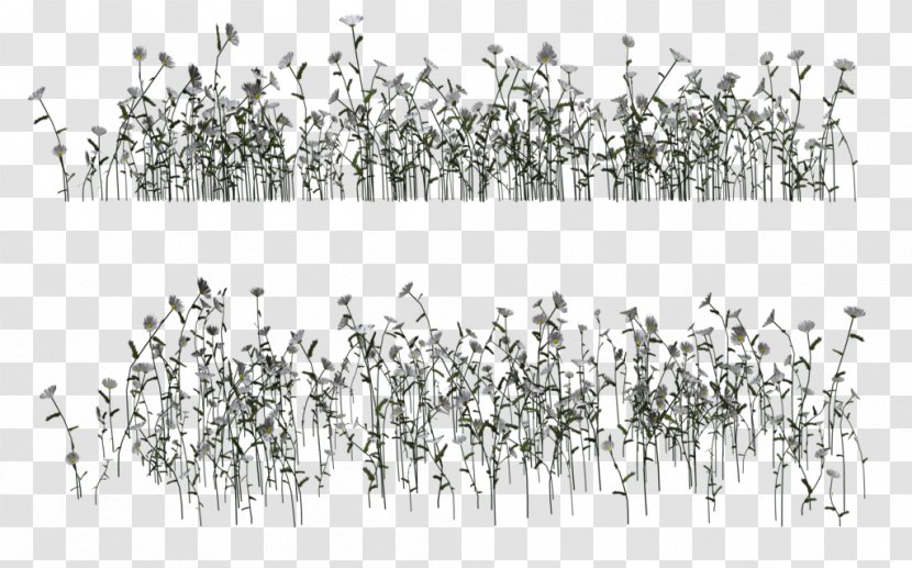 Tree Rendering - Shrub - Gray Flower Transparent PNG