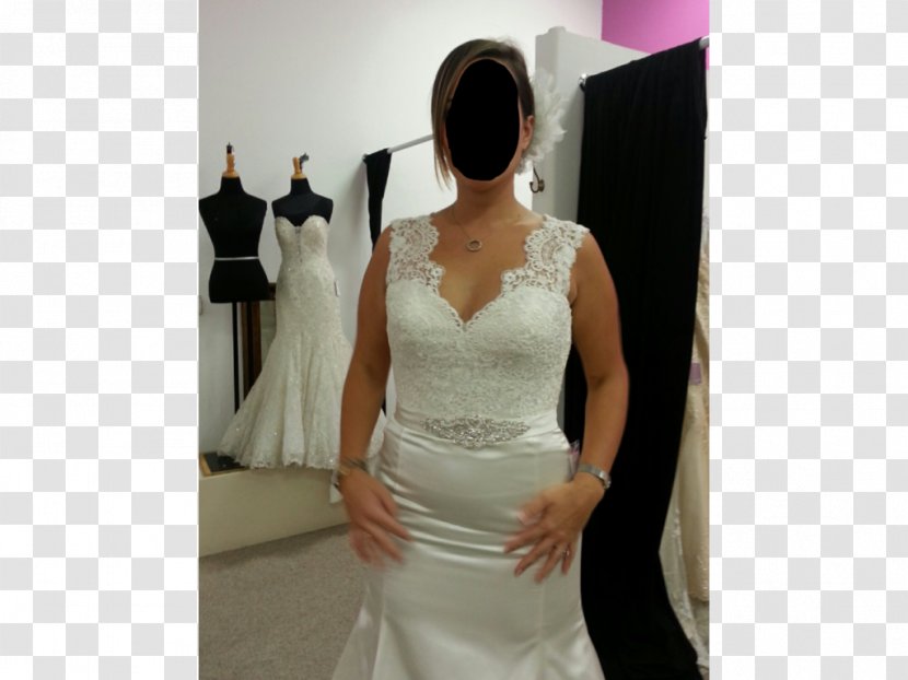 Wedding Dress Cocktail Satin Shoulder - Trunk Transparent PNG