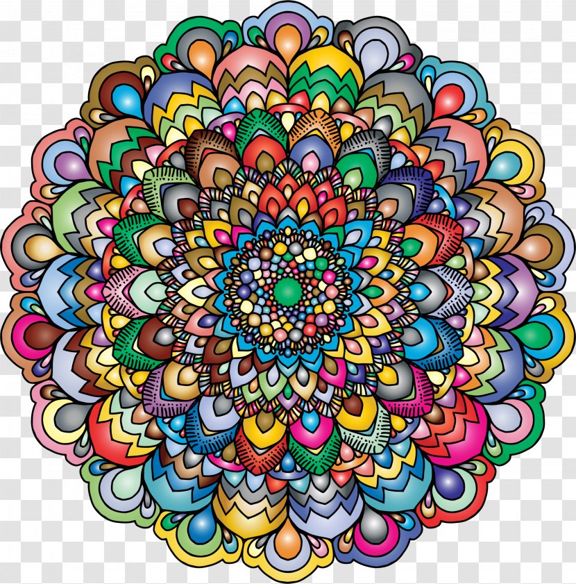 Visual Arts Clip Art - Heart - Mandalas Transparent PNG