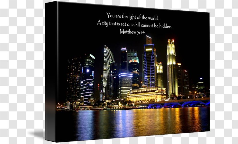 Marina Bay Sands Skyline Cityscape Stock Photography - Night Transparent PNG