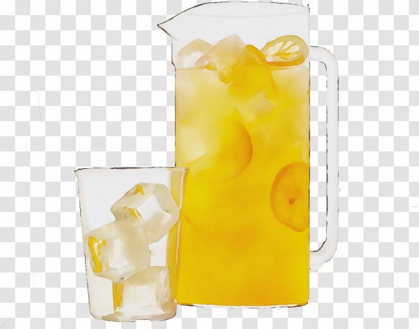Harvey Wallbanger Cocktail Garnish Spritzer Lemonade Fuzzy Navel Transparent PNG
