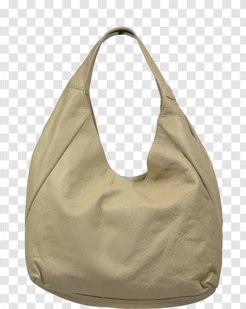 Hobo Bag Handbag Leather Shoulder Pocket - White - Novak Transparent PNG