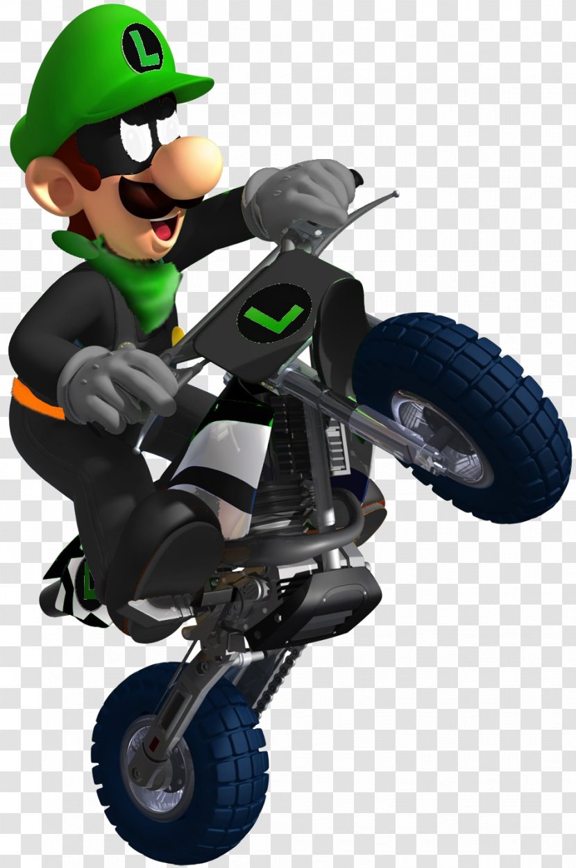 Mario Kart Wii Super Bros. & Luigi: Superstar Saga - Machine - Bike Transparent PNG