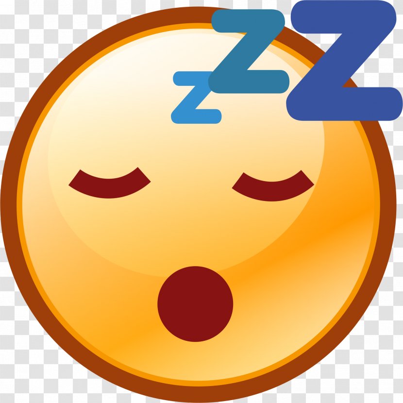Emoji Emoticon Smiley Clip Art Sleep Transparent PNG