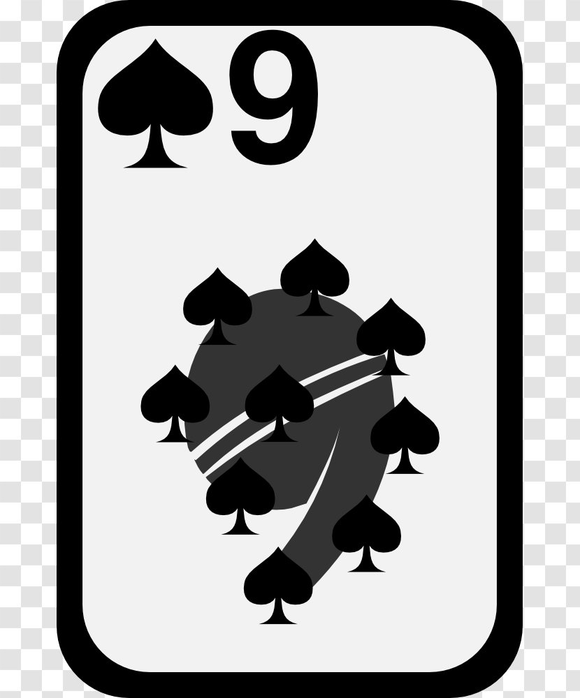 Ace Of Spades Playing Card Clip Art - Cinq De Carreau Transparent PNG