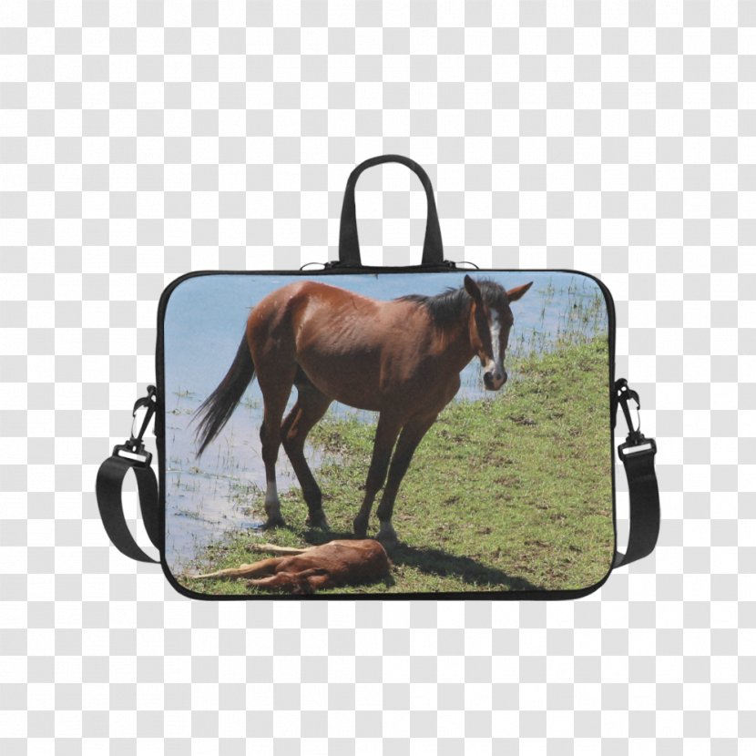 Laptop Handbag Tote Bag Briefcase - Mustang Horse - Wild Transparent PNG