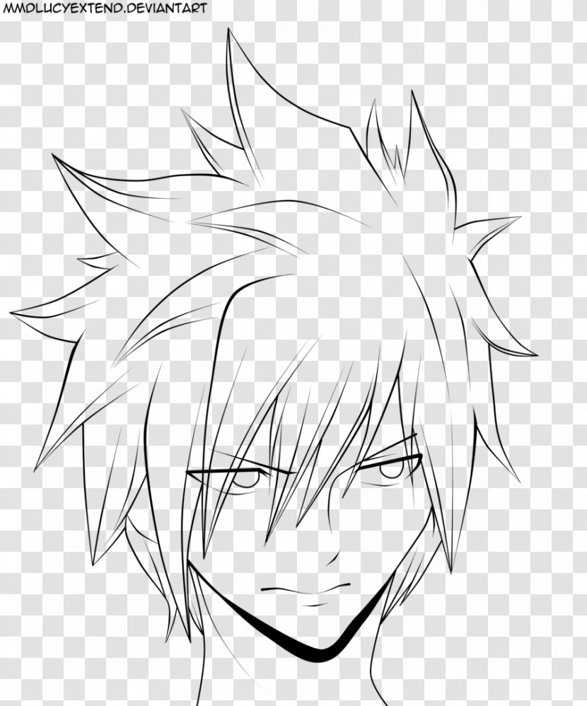Hair Coloring Forehead Nose - Tree - Gray Fullbuster Transparent PNG