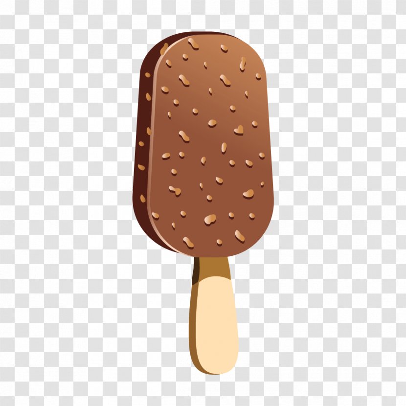 Ice Cream Cartoon - Scalable Vector Graphics - Crispy Chocolate Popsicles Transparent PNG
