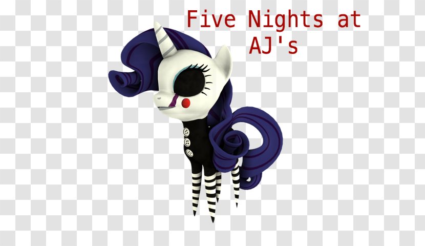 Rarity Five Nights At Freddy's Pinkie Pie Pony Horse - Doll - Puppet Master Transparent PNG