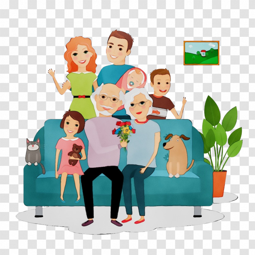 Cartoon Sharing Room Child Furniture Transparent PNG