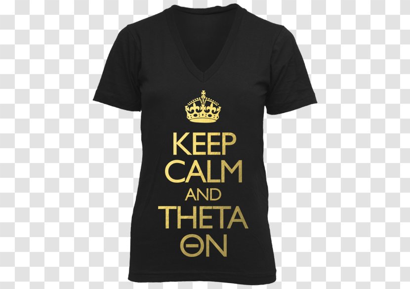 T-shirt Hoodie Keep Calm And Carry On Amazon.com - Tshirt - Alpha Kappa Rho Transparent PNG
