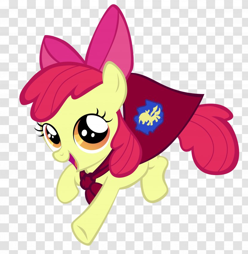 Apple Bloom Pony Sweetie Belle Cutie Mark Crusaders Applejack - Silhouette Transparent PNG