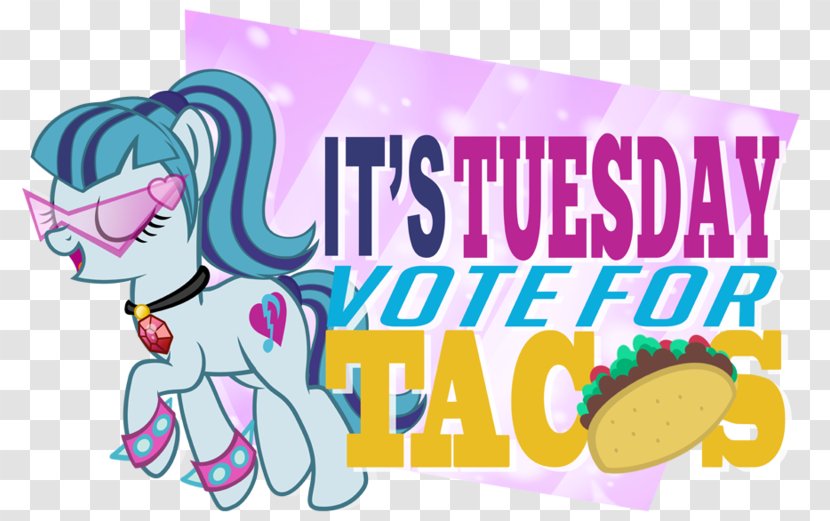Election Day (US) Taco Tuesday Voting - Cartoon Transparent PNG