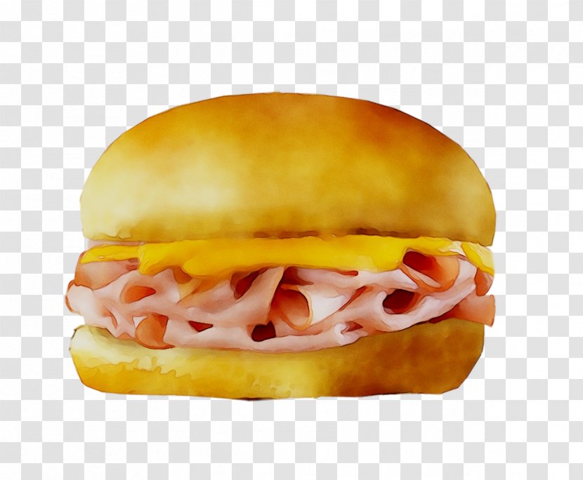 Cheeseburger Breakfast Sandwich Junk Food Ham And Cheese - American - Finger Transparent PNG
