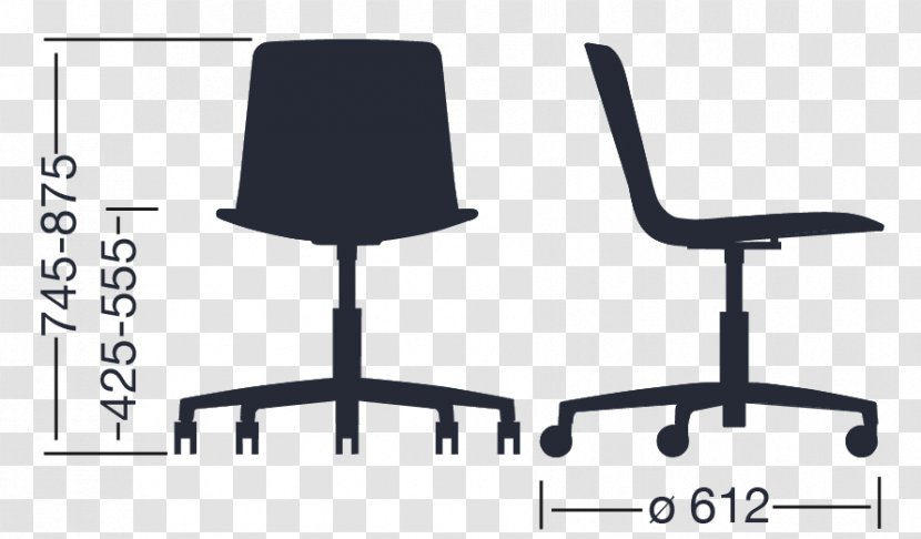 Office & Desk Chairs Armrest - Accoudoir - Chair Transparent PNG
