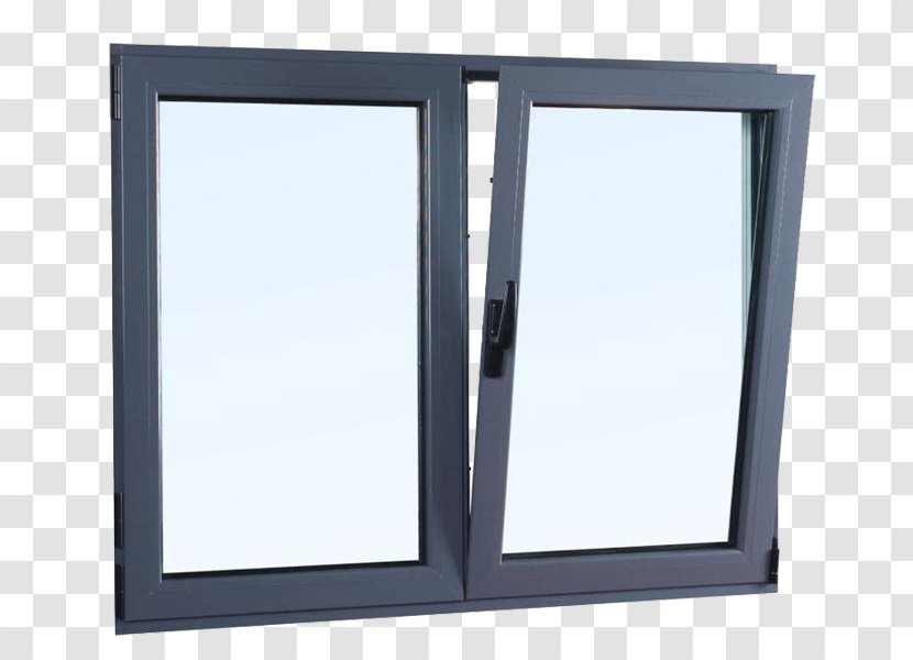 Window Aluminium Glass Insulated Glazing Thermal Break - Sash - Windows Picture Material Transparent PNG