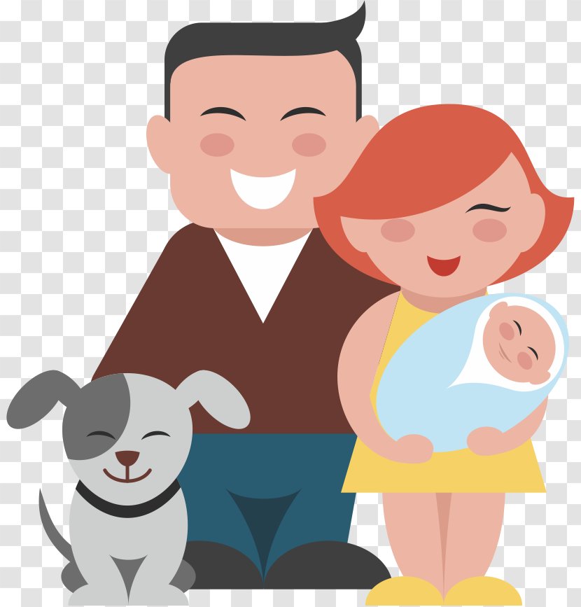 Family Happiness Illustration - Tree - Cartoon Transparent PNG