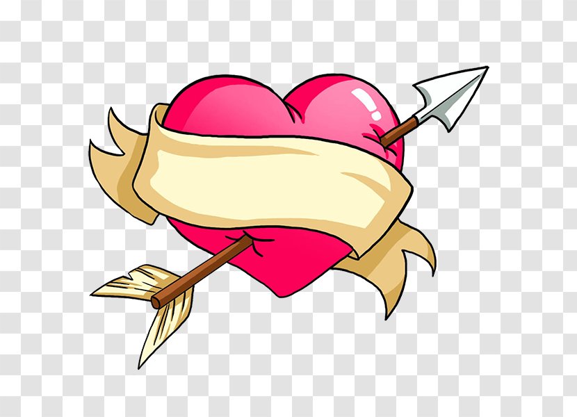 Heart Arrow 4raajahalvaus Valentine's Day - Watercolor - Human Transparent PNG