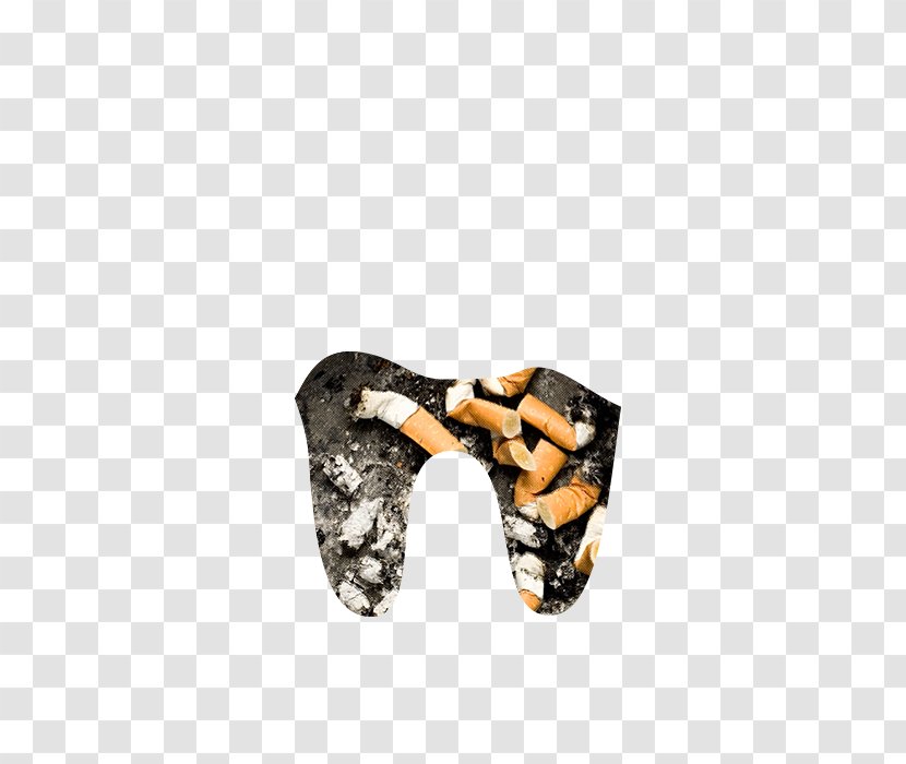 Shoe Font - Smoking Mouth Transparent PNG