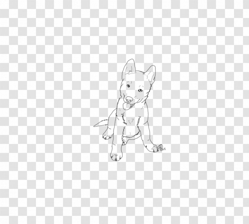 Siberian Husky Puppy Whiskers Line Art Sketch - Vertebrate - Dog Transparent PNG