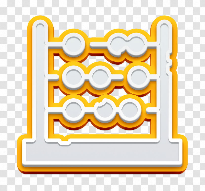 Abacus Icon Baby Shower Icon Transparent PNG