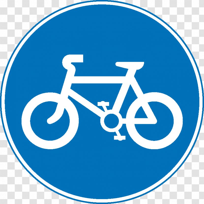 The Highway Code Traffic Sign Bicycle Road Segregated Cycle Facilities Transparent PNG