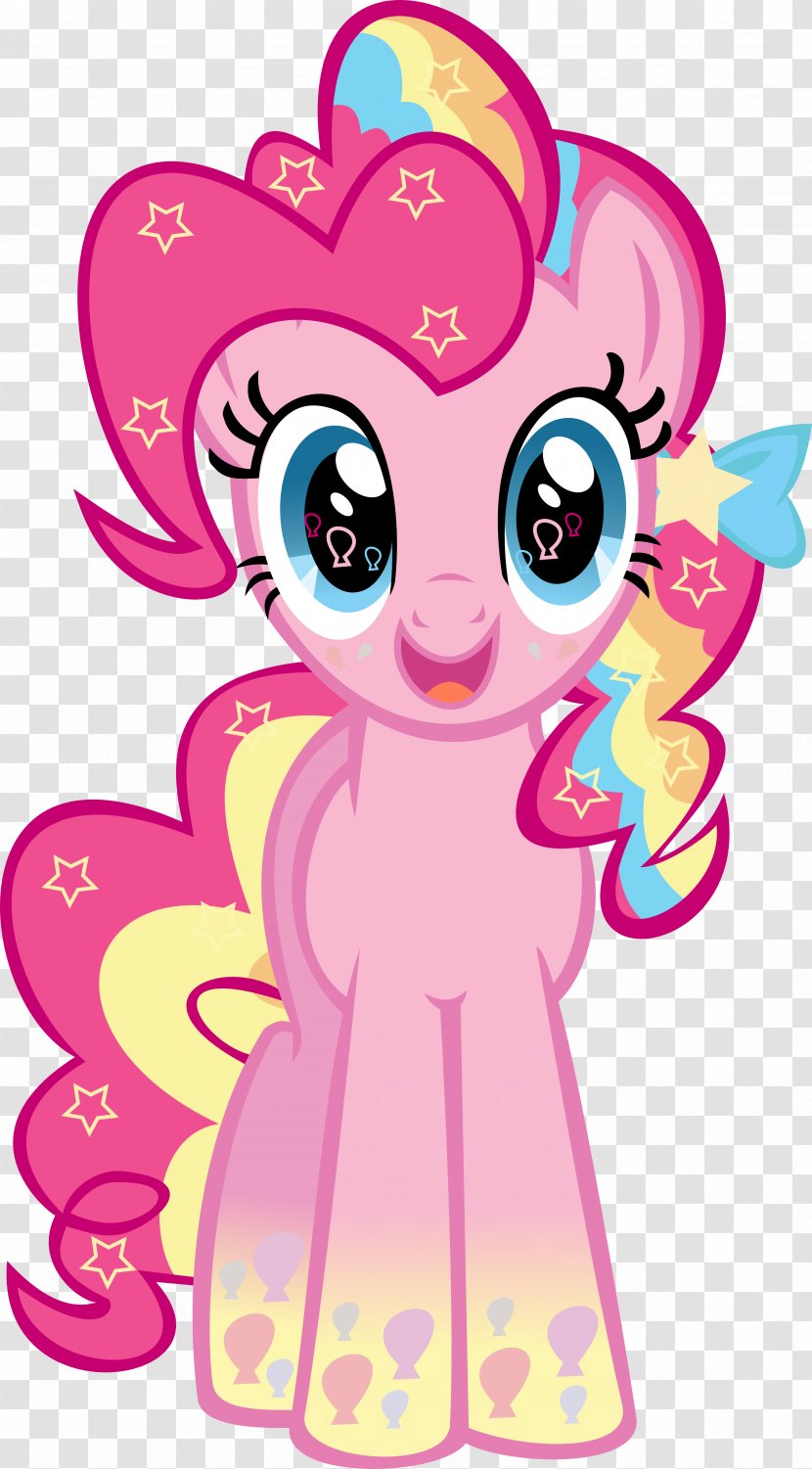 My Little Pony Pinkie Pie Rainbow Dash Rarity - Heart Transparent PNG