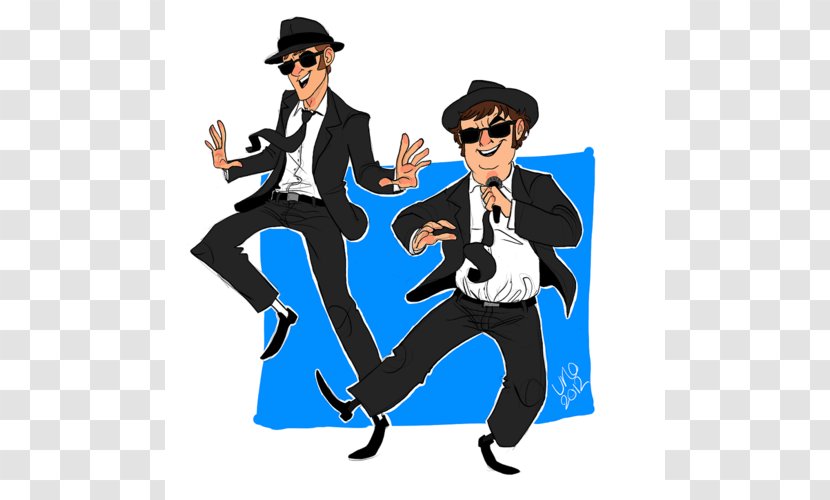 The Blues Brothers Cartoon Clip Art - Vision Care - Cliparts Transparent PNG