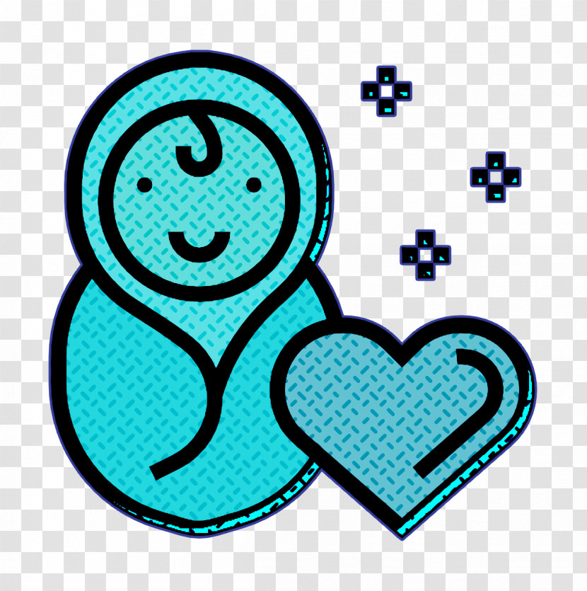 Cute Icon Newborn Icon Charity Elements Icon Transparent PNG