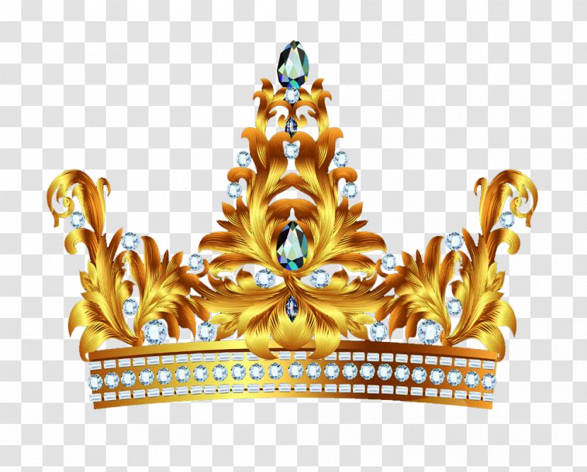 Crown Of Queen Elizabeth The Mother Clip Art - Princess - Pure Gold Picture Material Transparent PNG