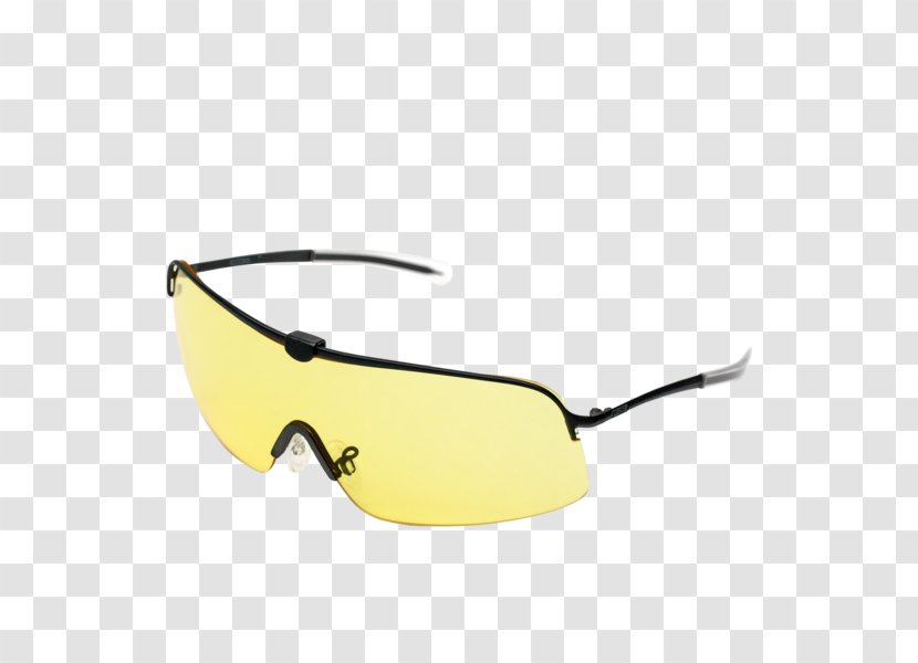Goggles Sunglasses - Yellow - Glasses Transparent PNG