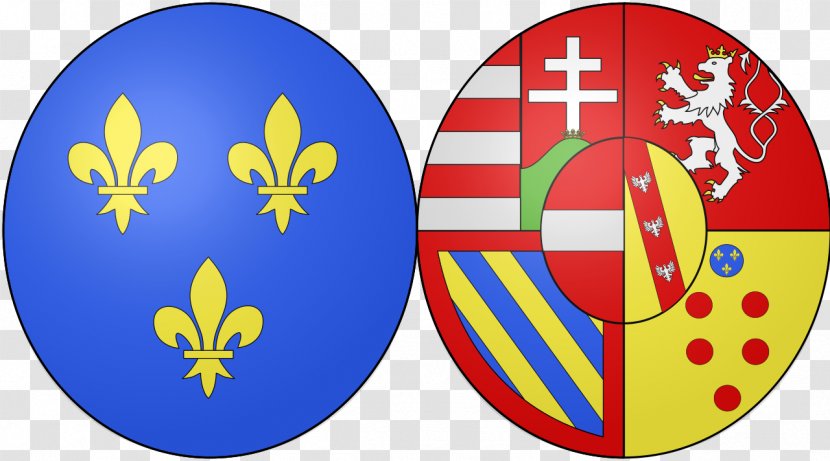 Marie Antoinette Coat Of Arms Blazon Armorial Des Reines De France House Habsburg - Louis Xvi Transparent PNG