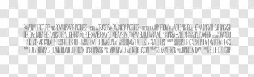 Line Font - Rectangle - Poster Credits Transparent PNG