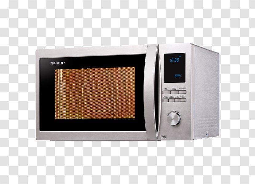 Microwave Ovens Kombi-Mikrowelle R-941 IN-W Hardware/Electronic Combimagnetron Home Appliance R-642 BKW Combi Oven Black - Sharp - Practical Transparent PNG