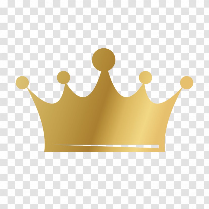 Download Clip Art - Pattern - Yellow Gold Crown Transparent PNG