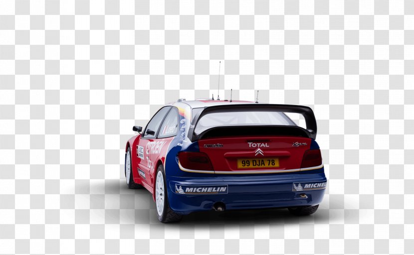 World Rally Car Mid-size Compact Touring - Bumper Transparent PNG