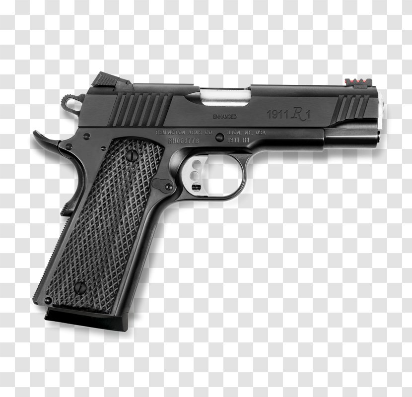Trigger .45 ACP Automatic Colt Pistol Remington 1911 R1 Firearm - Ammunition Transparent PNG